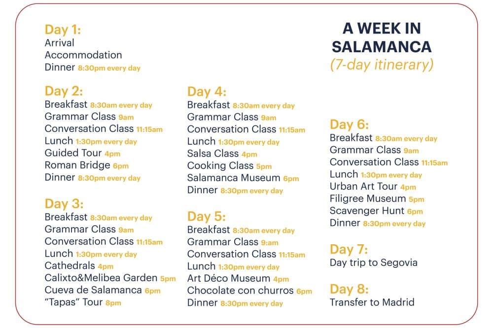 A week with us