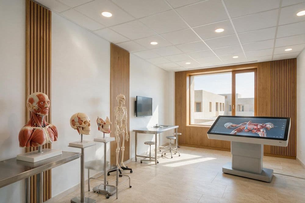 Laboratorio de anatomía y cirugía