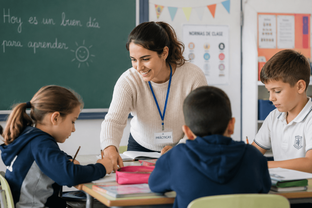 Prácticas reales en centros educativos desde el primer curso
